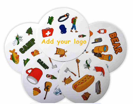 定制印刷制造商聚会玩耍家庭情侣纸卡